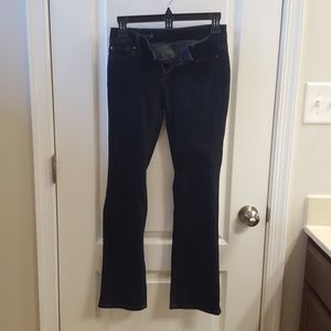 Loft dark wash jeans